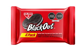 Galleta Black Out x 4 UND